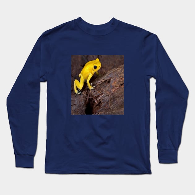 Amazonas Brazil Frog Long Sleeve T-Shirt by Yriah 